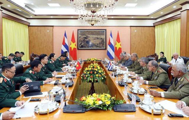 Tổng Tham mưu trưởng Bộ các Lực lượng vũ trang cách mạng Cuba thăm chính thức Việt Nam - Ảnh 2.