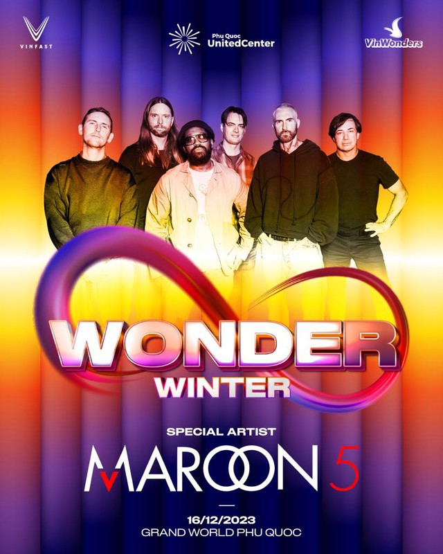 Maroon 5 sẽ biểu diễn tại Việt Nam vào tháng 12 tới - Ảnh 1.
