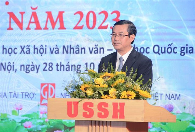 Khai mạc Cuộc thi hùng biện tiếng Việt cho lưu học sinh nước ngoài năm 2023 - Ảnh 1.