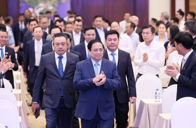 Thủ tướng Phạm Minh Chính dự Lễ ký kết và triển khai Chuỗi dự án khí - điện Lô B - Ô Môn - Ảnh 1.