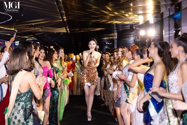 Một thí sinh Hoa hậu Hòa bình Quốc tế 2023 rút khỏi cuộc thi - Ảnh 4.