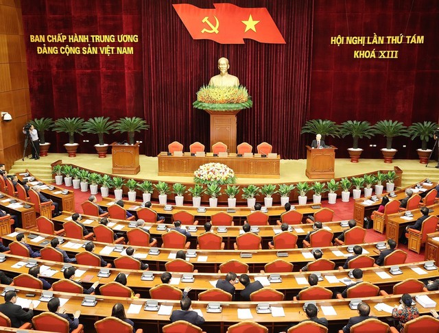 Phát biểu của Tổng Bí thư Nguyễn Phú Trọng bế mạc Hội nghị Trung ương 8 khóa XIII - Ảnh 1.