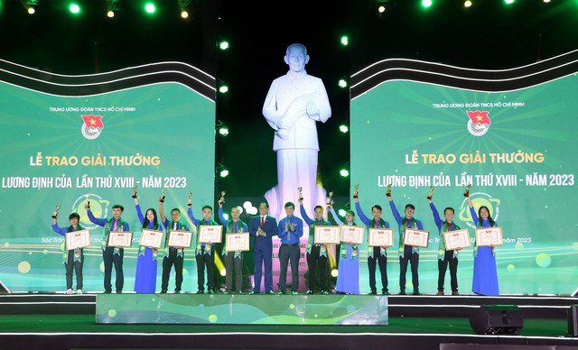 42 nhà nông trẻ xuất sắc nhận Giải thưởng Lương Định Của năm 2023 - Ảnh 3.