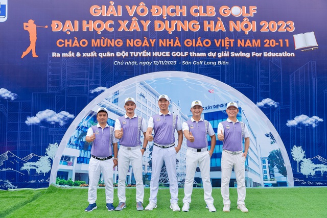 Golfer Dương Văn Vinh lên ngôi giải vô địch CLB Golf ĐH Xây Dựng Hà Nội 2023   - Ảnh 3.