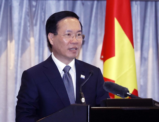 Chủ tịch nước Võ Văn Thưởng dự Tọa đàm bàn tròn kết nối doanh nghiệp và địa phương Việt Nam-Hoa Kỳ - Ảnh 2.