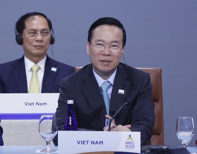 Chủ tịch nước Võ Văn Thưởng dự Hội nghị các Nhà Lãnh đạo các nền kinh tế APEC lần thứ 30 - Ảnh 2.