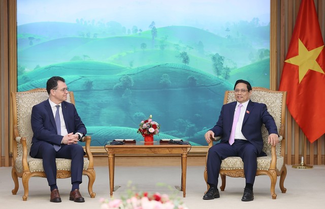 Thủ tướng Phạm Minh Chính tiếp Bộ trưởng Kinh tế, Doanh nghiệp và Du lịch Romania - Ảnh 3.