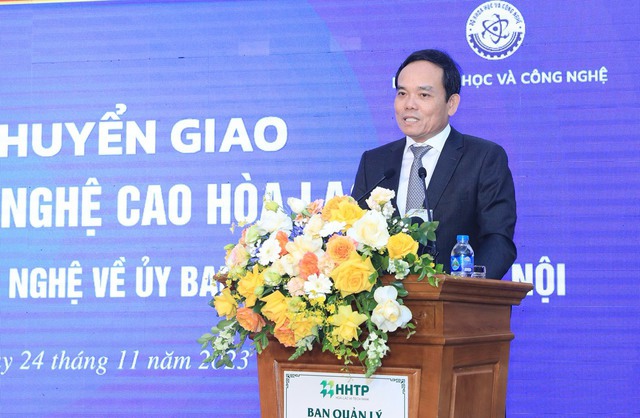 Chuyển giao Khu Công nghệ cao Hòa Lạc về UBND TP Hà Nội quản lý - Ảnh 1.