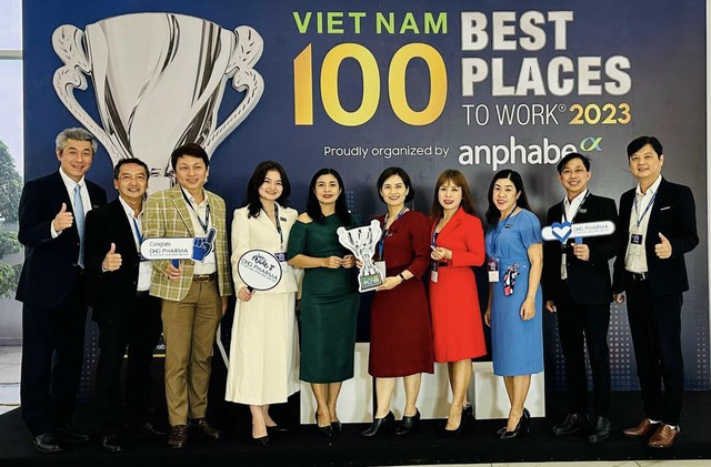 Dược Hậu Giang tăng thứ bậc tại Giải thưởng Top 100 nơi làm việc tốt nhất Việt Nam 2023 - Ảnh 3.