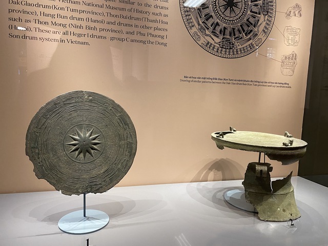 Trưng bày “Âm vang Đông Sơn”: Chiêm ngưỡng chiếc trống đồng có kích thước lớn nhất lịch sử và kỹ thuật chế tác đại tài - Ảnh 8.