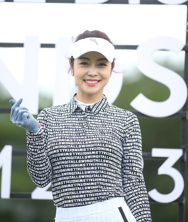 Hoa hậu Ngọc Hân, Á hậu Huyền My cùng dàn người đẹp khoe sắc ở giải golf huyền thoại   - Ảnh 6.