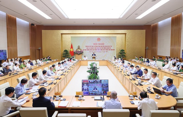 Thủ tướng Phạm Minh Chính chủ trì Hội nghị trực tuyến toàn quốc về công tác phòng cháy, chữa cháy - Ảnh 2.