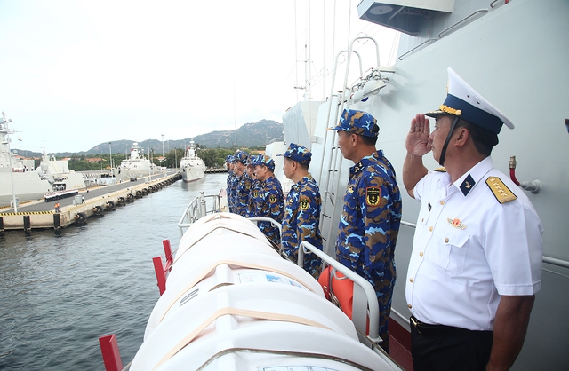 Tàu 016-Quang Trung lên đường tham gia diễn tập “Hòa bình hữu nghị 2023” tại Trung Quốc - Ảnh 2.