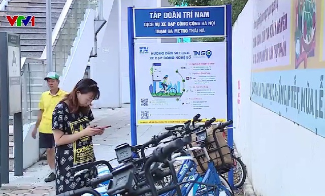 Xe đạp công cộng ngày càng hút khách - Ảnh 1.