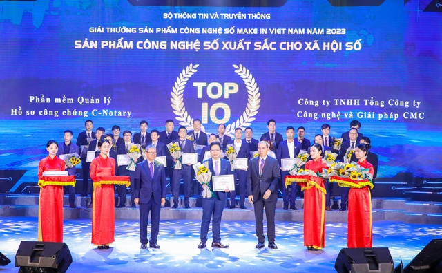 CMC Cloud giành giải Bạc sản phẩm Make in Viet Nam 2023 xuất sắc cho Kinh tế số - Ảnh 3.