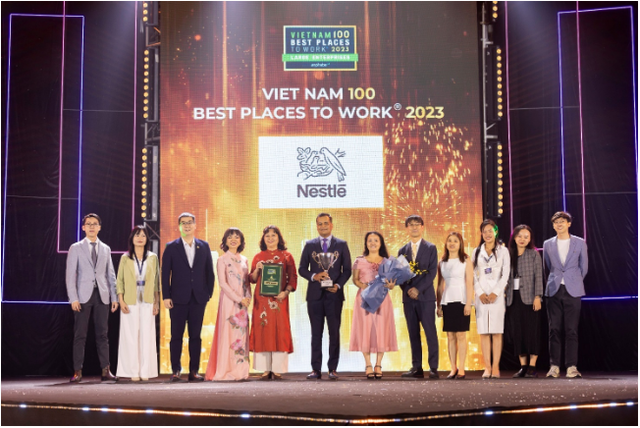 Nestlé Việt Nam được vinh danh Top 1 Nơi Làm Việc Tốt Nhất Việt Nam® 2023 - Ảnh 1.