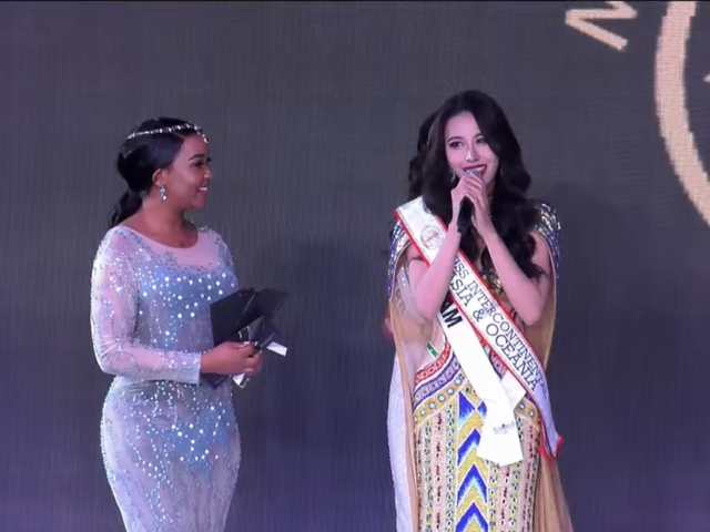 Phần thi ứng xử đưa Ngọc Hằng giành Á hậu 2 Miss Intercontinental 2023 - Ảnh 4.