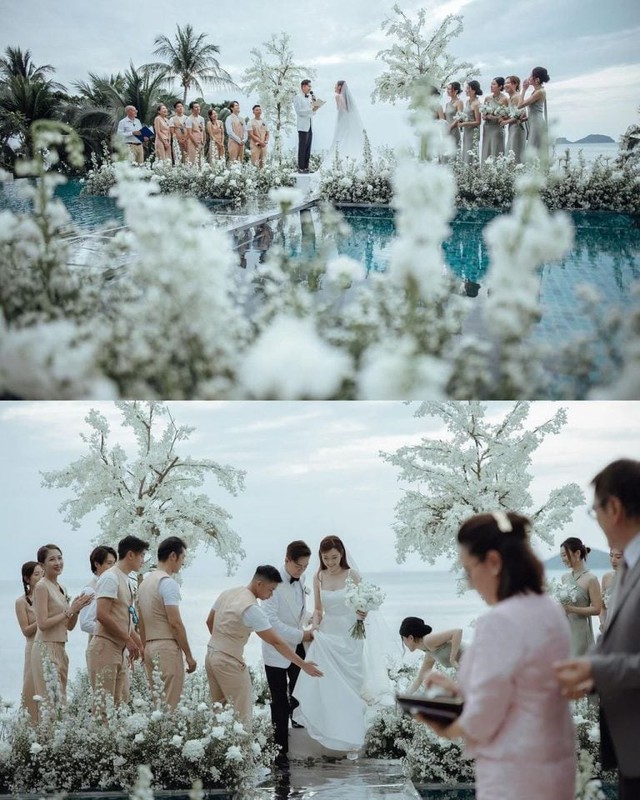 Vua truyền hình Hong Kong Mã Quốc Minh đã tổ chức đám cưới ở Thái Lan - Ảnh 6.