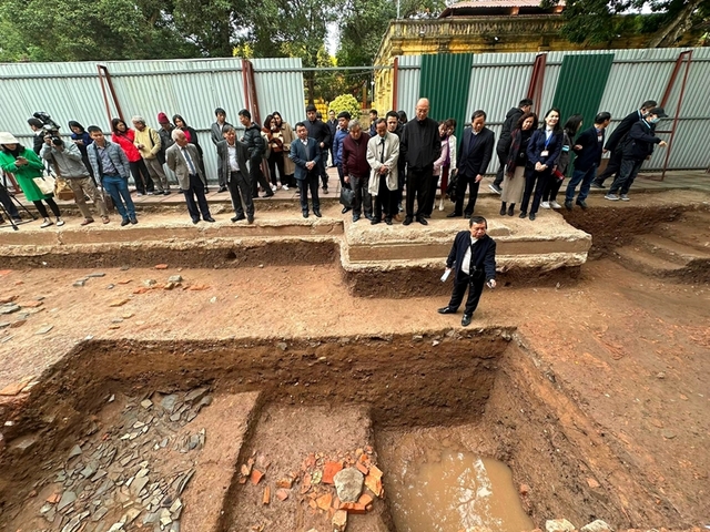 Phát hiện khảo cổ mới tại Hoàng thành Thăng Long - Ảnh 1.