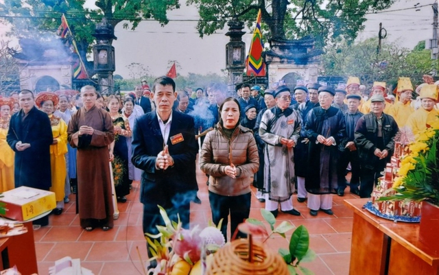 Nét đẹp lễ hội truyền thống di tích lịch sử văn hóa quốc gia Miếu Lai Cầu, Hải Dương - Ảnh 1.