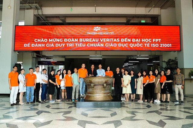Đại học FPT là trường đại học đầu tiên tại Việt Nam đạt chứng nhận ISO 21001: 2018 - Ảnh 1.