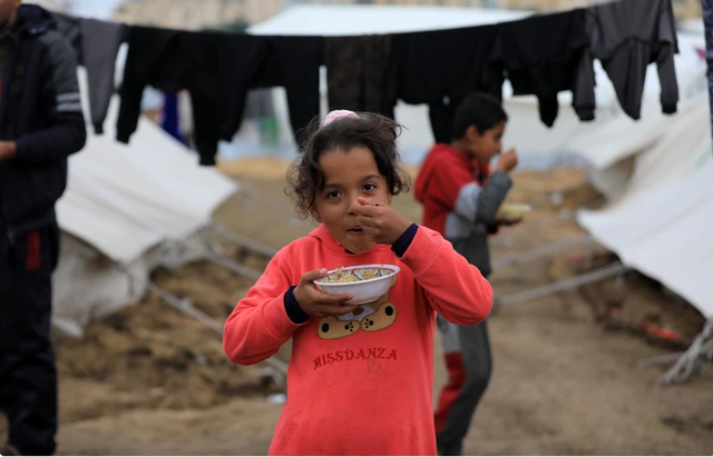 80% trẻ em ở Gaza đối mặt nguy cơ suy dinh dưỡng nghiêm trọng - Ảnh 1.