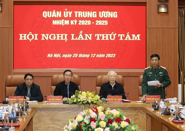 Tổng Bí thư Nguyễn Phú Trọng chủ trì Hội nghị Quân ủy Trung ương - Ảnh 4.