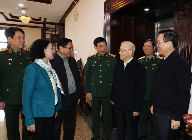 Tổng Bí thư Nguyễn Phú Trọng chủ trì Hội nghị Quân ủy Trung ương - Ảnh 2.