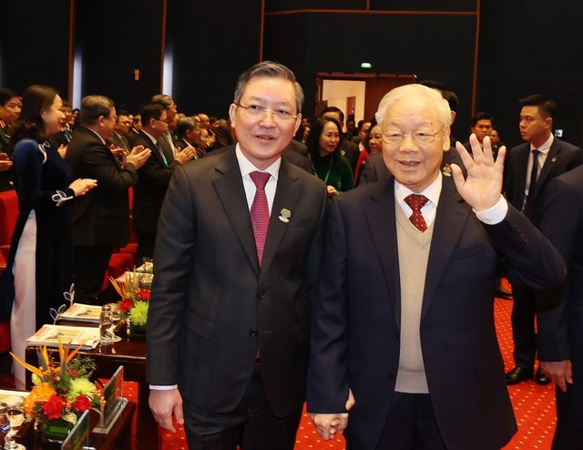 Tổng Bí thư Nguyễn Phú Trọng dự Đại hội Hội Nông dân Việt Nam lần thứ VIII - Ảnh 2.