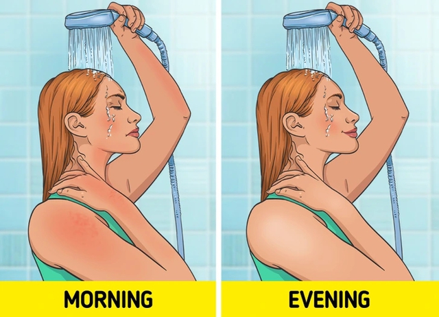 Tại sao tắm buổi tối lại tốt hơn buổi sáng? - Ảnh 2.