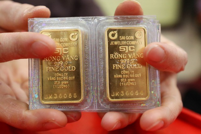 Giá vàng giảm hơn triệu đồng mỗi lượng - Ảnh 1.
