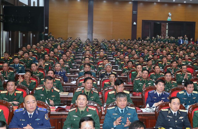 Chủ tịch nước dự Hội nghị Quân chính toàn quân 2023 - Ảnh 2.