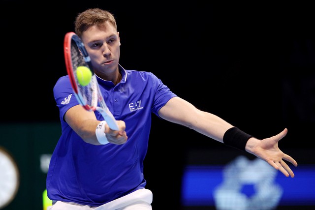 Hamad Medjedovic vô địch Giải quần vợt Next Gen ATP Finals 2023 - Ảnh 1.