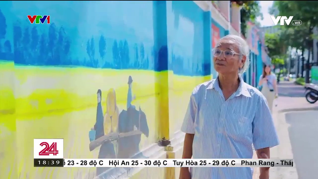 TP Hồ Chí Minh: Vẽ tranh bích họa trên đường phố xóa quảng cáo rác - Ảnh 1.