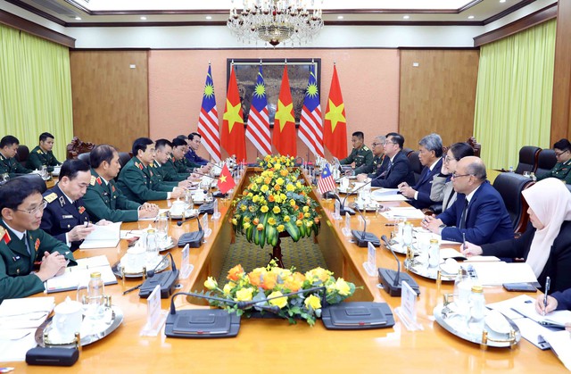 Thúc đẩy hợp tác quốc phòng giữa Việt Nam và Malaysia - Ảnh 1.