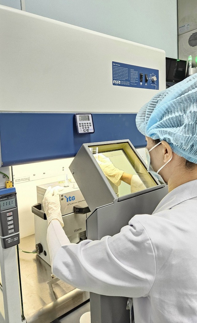Bệnh viện Chợ Rẫy pha chế thành công 2 loại thuốc phóng xạ mới trong chẩn đoán ung thư - Ảnh 2.