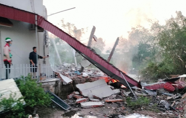 Xác định được nguyên nhân ban đầu vụ nổ kinh hoàng ở Kim Sơn, Ninh Bình - Ảnh 1.
