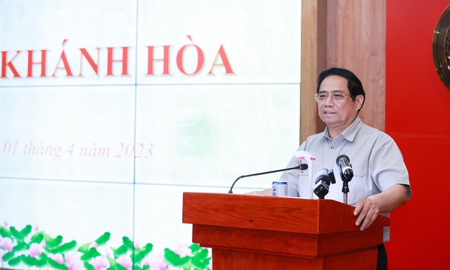 Thủ tướng Phạm Minh Chính: Khánh Hòa phải là cực tăng trưởng của vùng và cả nước - Ảnh 4.