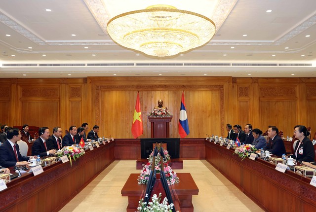 Quan hệ hữu nghị Việt Nam - Lào là tài sản vô giá, yếu tố sống còn với sự nghiệp cách mạng mỗi nước - Ảnh 2.