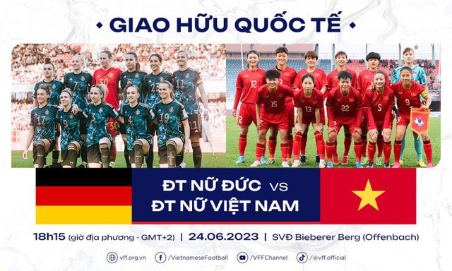 ĐT nữ Việt Nam thi đấu giao hữu với ĐT nữ Đức chuẩn bị cho VCK bóng đá nữ thế giới 2023 - Ảnh 1.