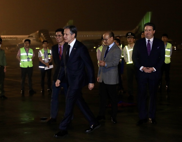 Ngoại trưởng Hoa Kỳ Antony Blinken bắt đầu chuyến thăm Việt Nam - Ảnh 4.