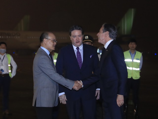 Ngoại trưởng Hoa Kỳ Antony Blinken bắt đầu chuyến thăm Việt Nam - Ảnh 3.