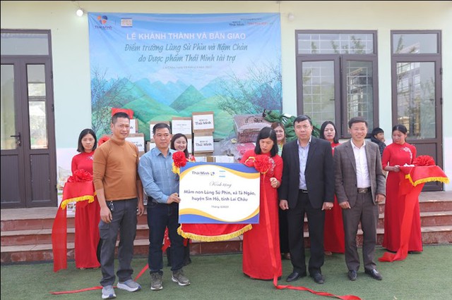 Bình Vị Thái Minh đồng hành tài trợ xây trường cho trẻ em vùng cao - Ảnh 1.