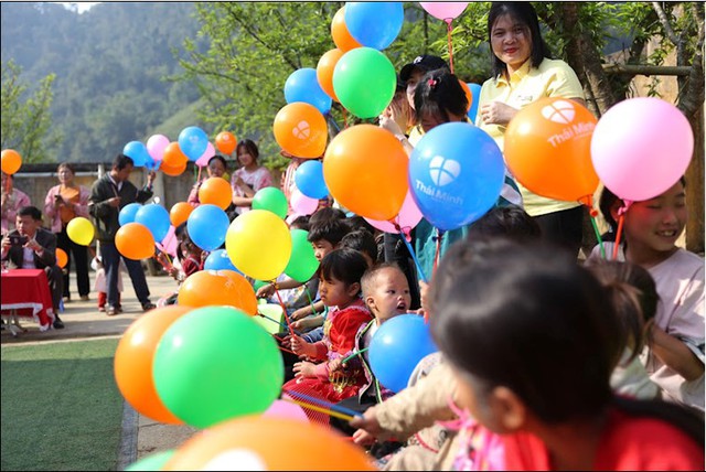 Bình Vị Thái Minh đồng hành tài trợ xây trường cho trẻ em vùng cao - Ảnh 4.