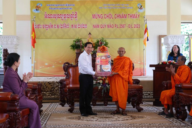 Phó Chủ tịch Thường trực Quốc hội Trần Thanh Mẫn: Tiếp tục hỗ trợ đồng bào Khmer phát triển - Ảnh 3.