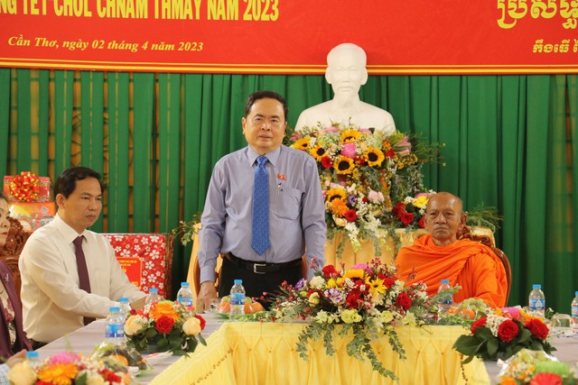 Phó Chủ tịch Thường trực Quốc hội Trần Thanh Mẫn: Tiếp tục hỗ trợ đồng bào Khmer phát triển - Ảnh 1.