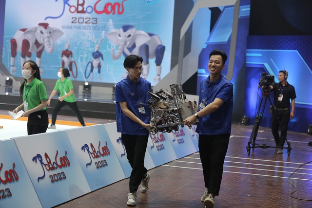 Robocon Việt Nam 2023: Kỷ lục Chey-Yo mới được xác lập - Ảnh 36.