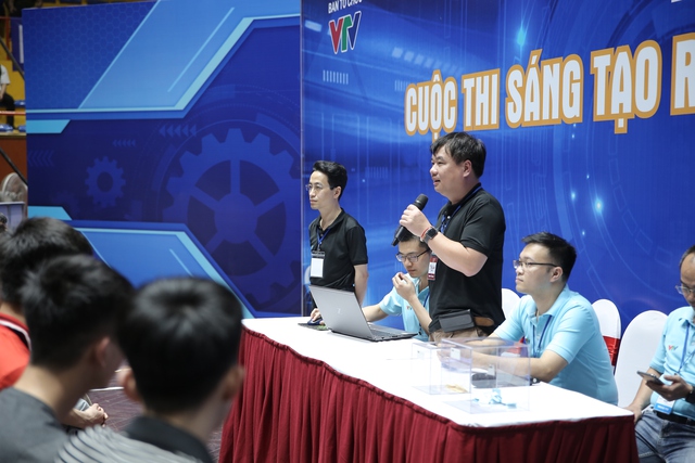 Sẵn sàng cho các trận đấu tại vòng loại 2 Robocon Việt Nam 2023 khu vực phía Bắc - Ảnh 1.
