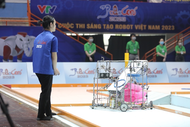 Robocon Việt Nam 2023: Gay cấn ngay từ những trận đầu vòng loại 2 khu vực phía Bắc - Ảnh 20.