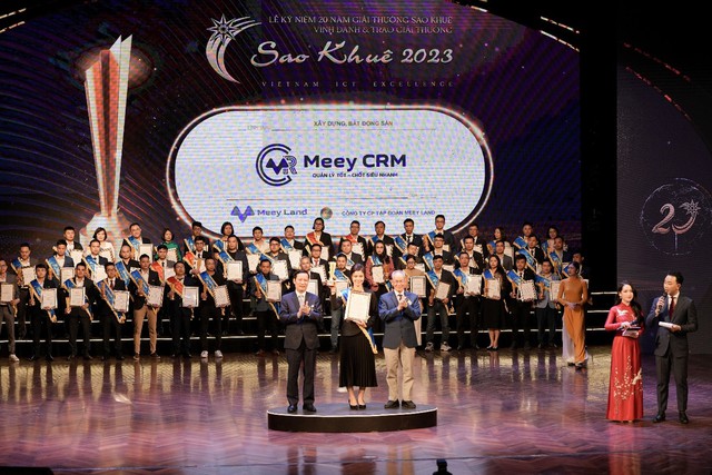 Ứng dụng quản lý khách hàng dành riêng cho nhà môi giới Meey CRM được xướng tên tại Sao Khuê 2023  - Ảnh 3.